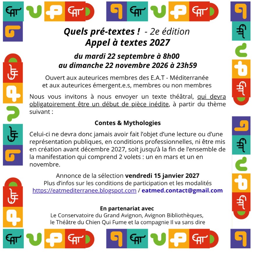 Un appel à textes Contes & Mythologies.
